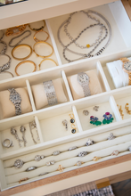 Load image into Gallery viewer, Custom Suede Drawer Inserts