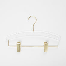 Load image into Gallery viewer, Hangers / Gold &amp; Acrylic Pant Hanger
