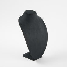 Load image into Gallery viewer, Suede Jewelry Neck Form
