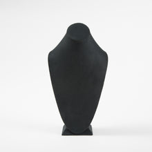 Load image into Gallery viewer, Suede Jewelry Neck Form
